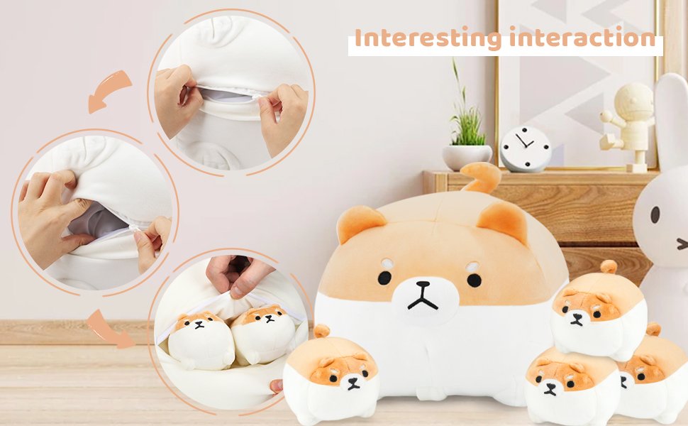 AtoBaby Shiba Inu Stuffed Animal